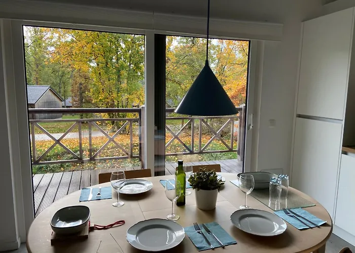 Modernes Fuer 4 Personen In Einem Waldpark By Interhome Holiday home *